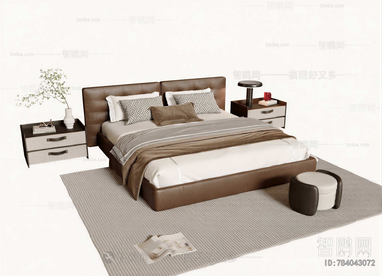 Modern Double Bed
