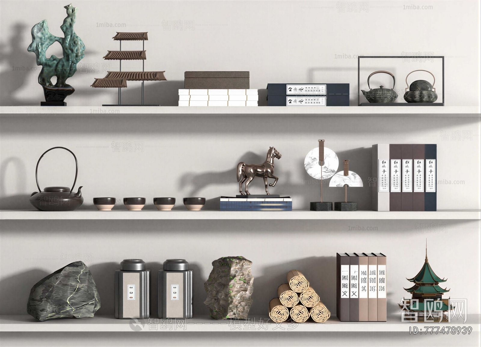 New Chinese Style Decorative Set