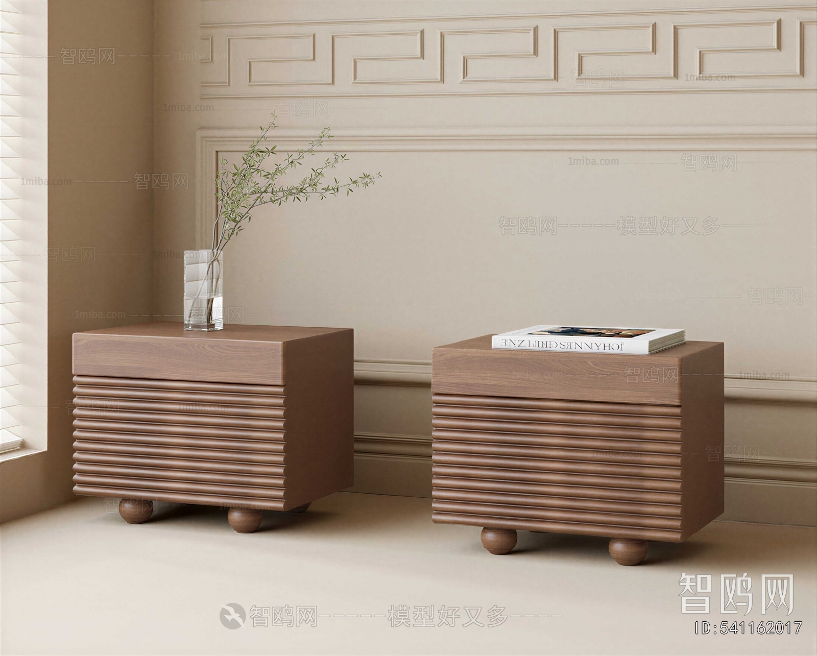 Modern Bedside Cupboard