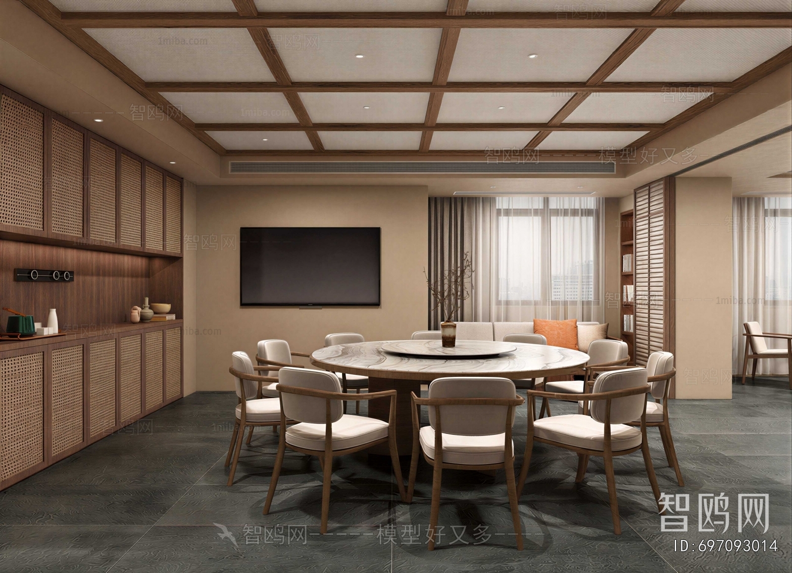 Wabi-sabi Style Restaurant Box