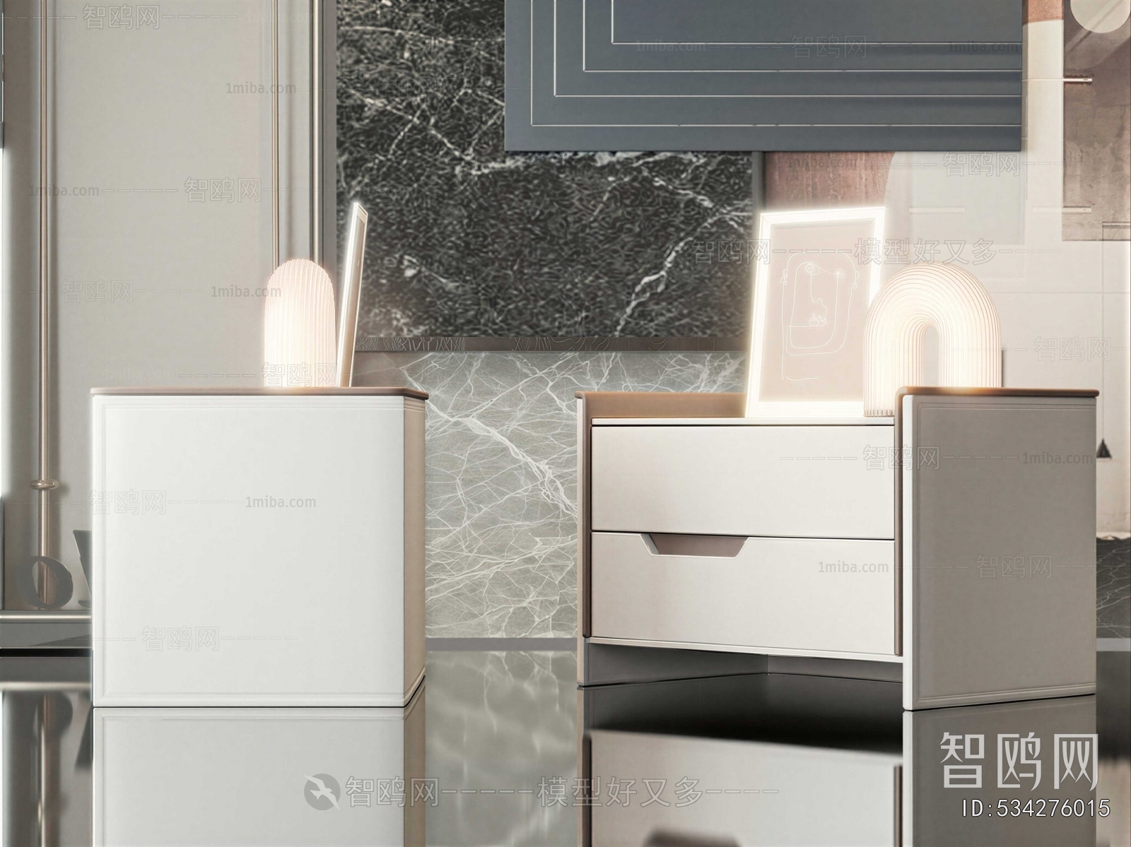 Modern Bedside Cupboard