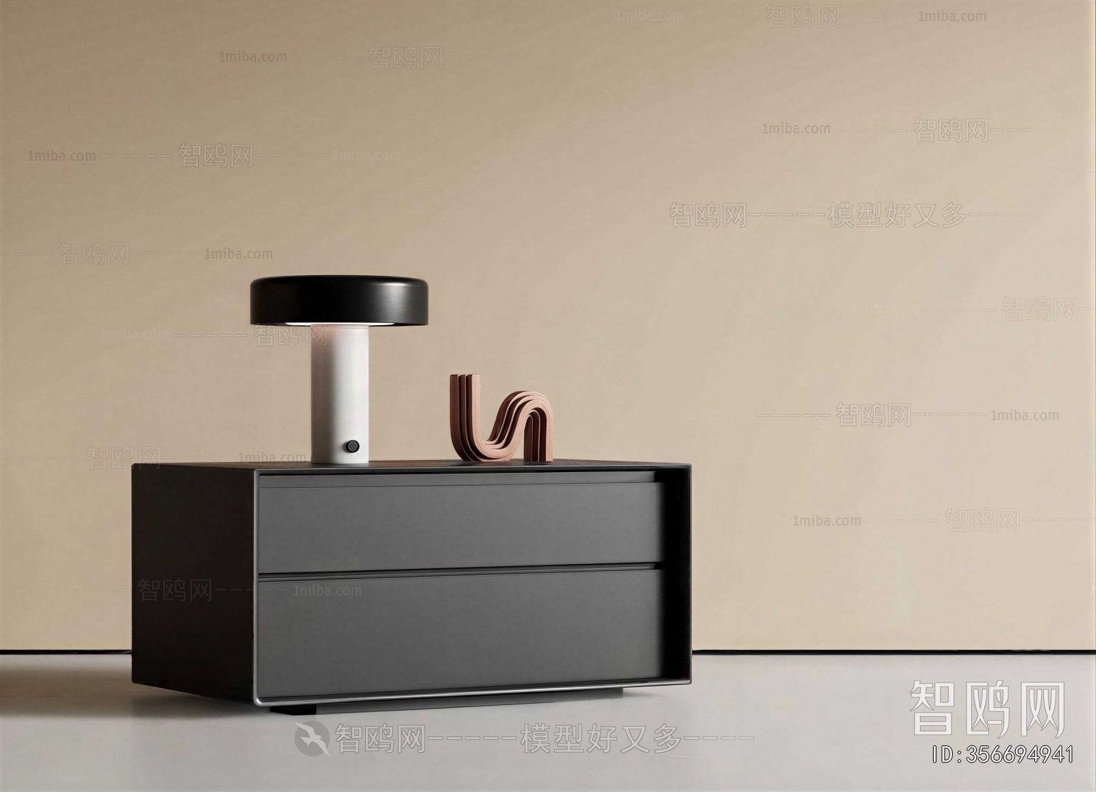 Modern Bedside Cupboard