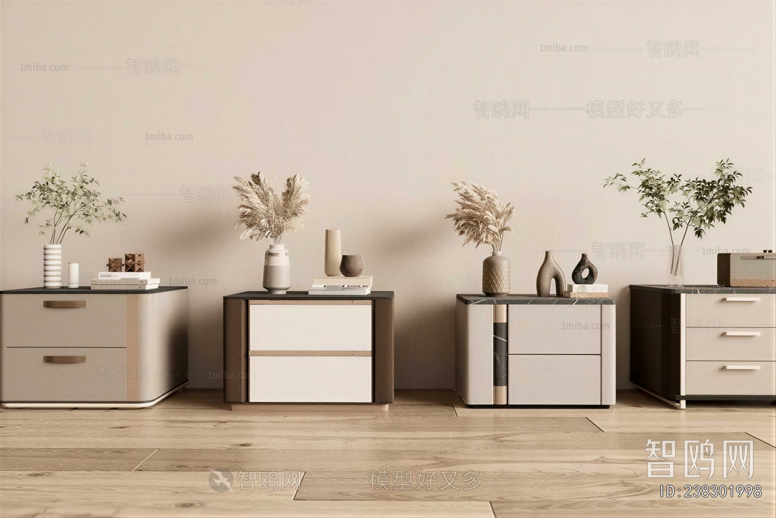 Modern Bedside Cupboard