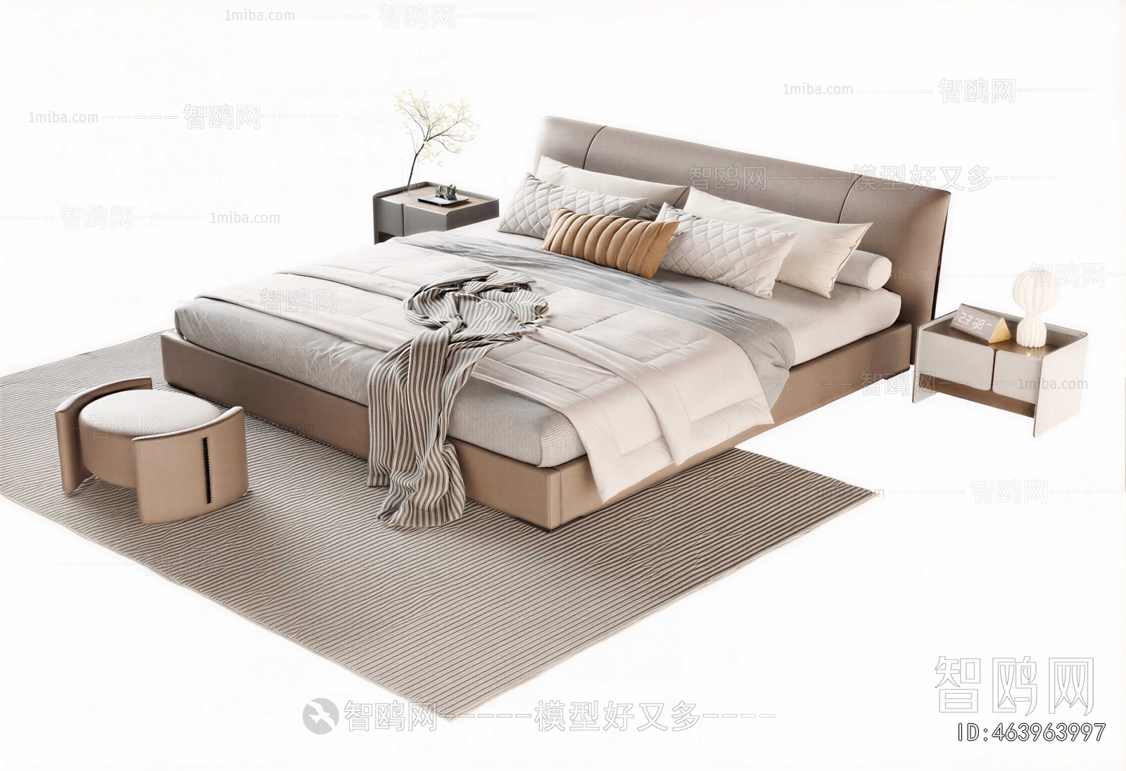 Modern Double Bed