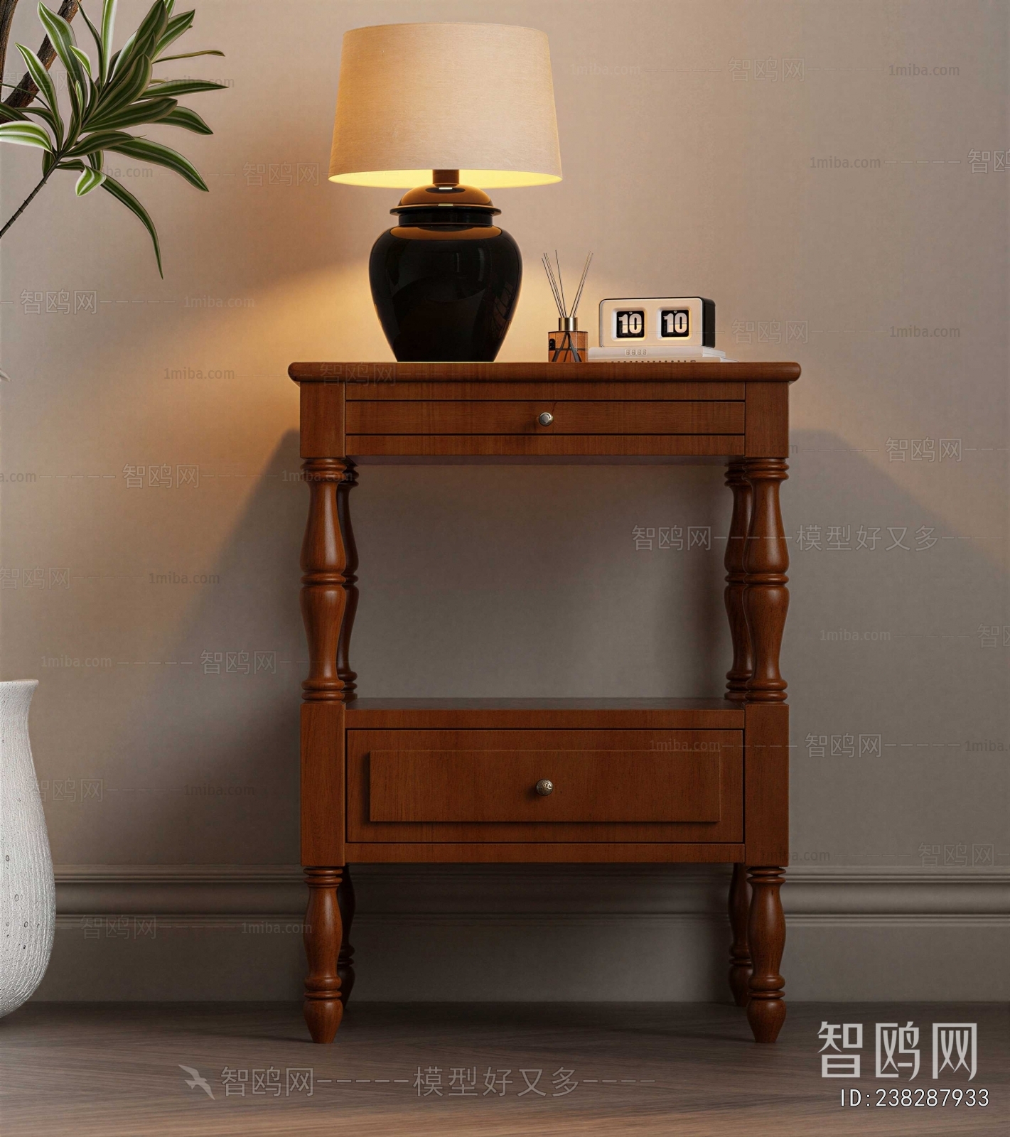 American Style Bedside Cupboard