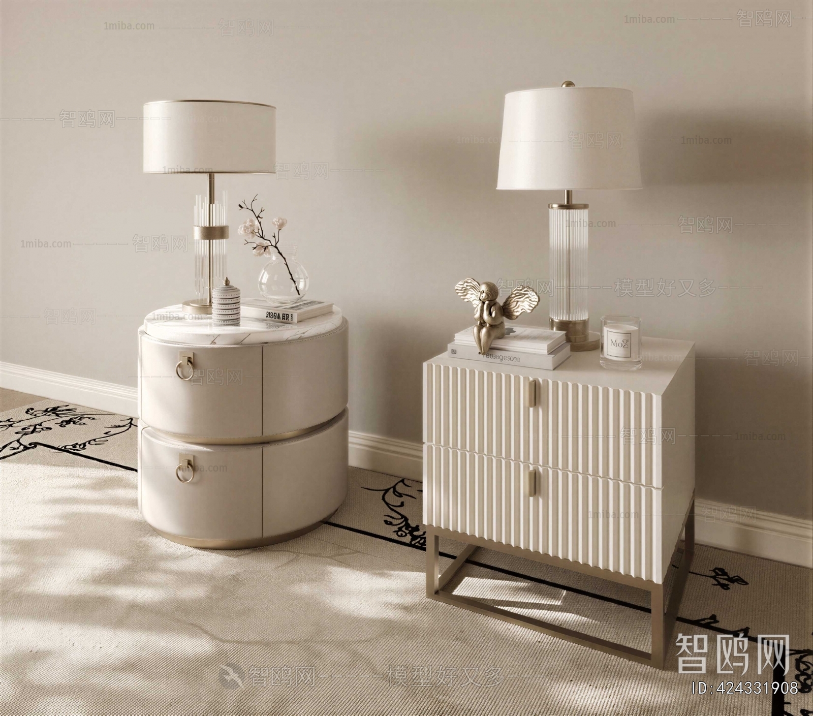 Modern Bedside Cupboard