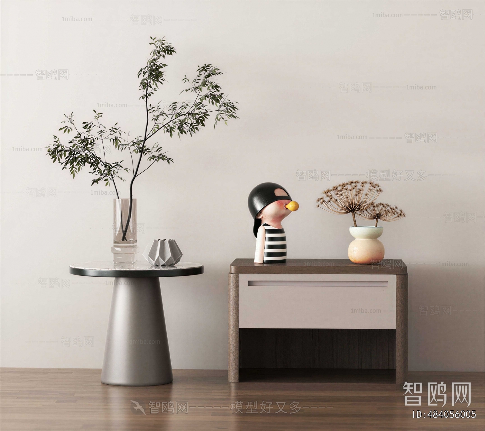 Modern Bedside Cupboard