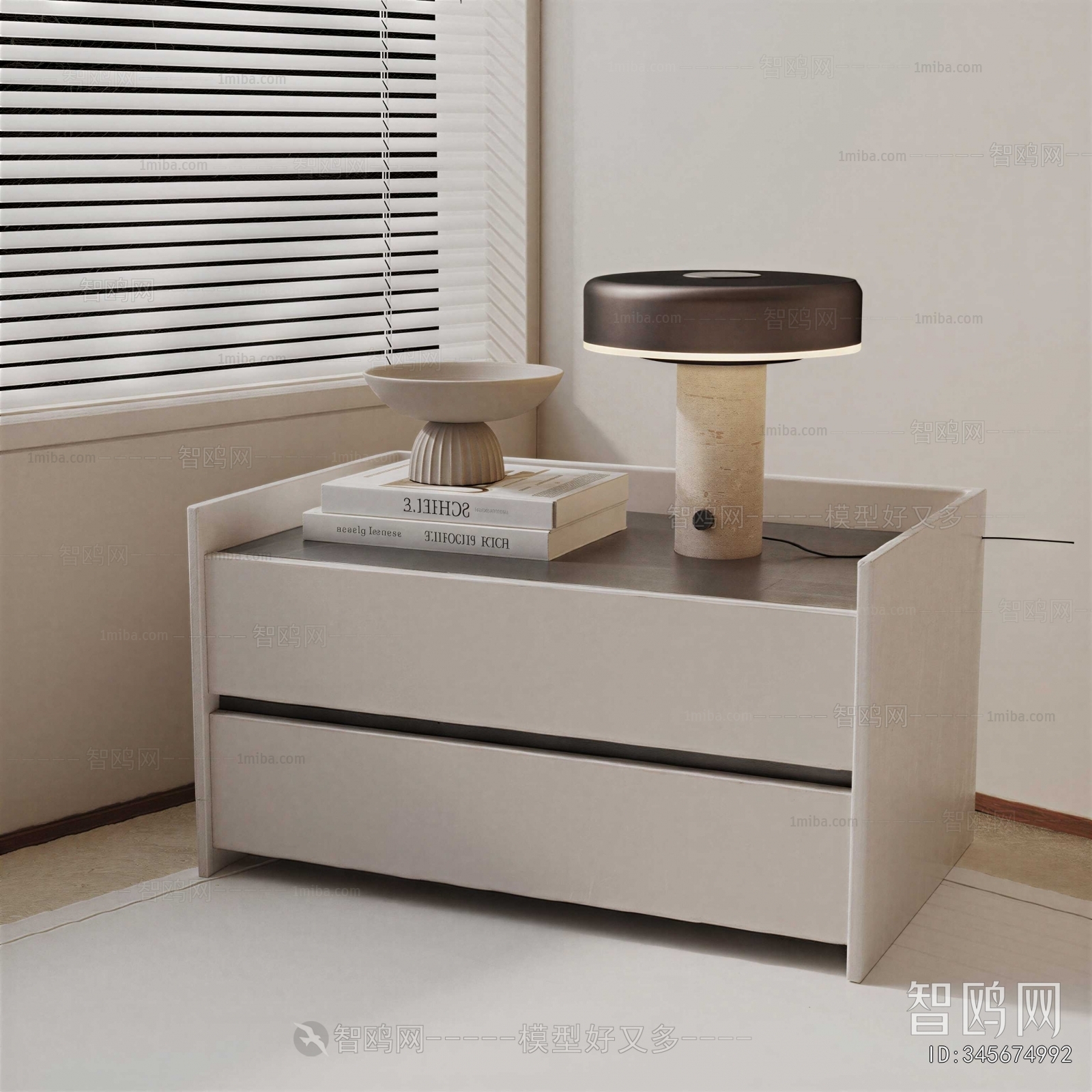 Modern Bedside Cupboard