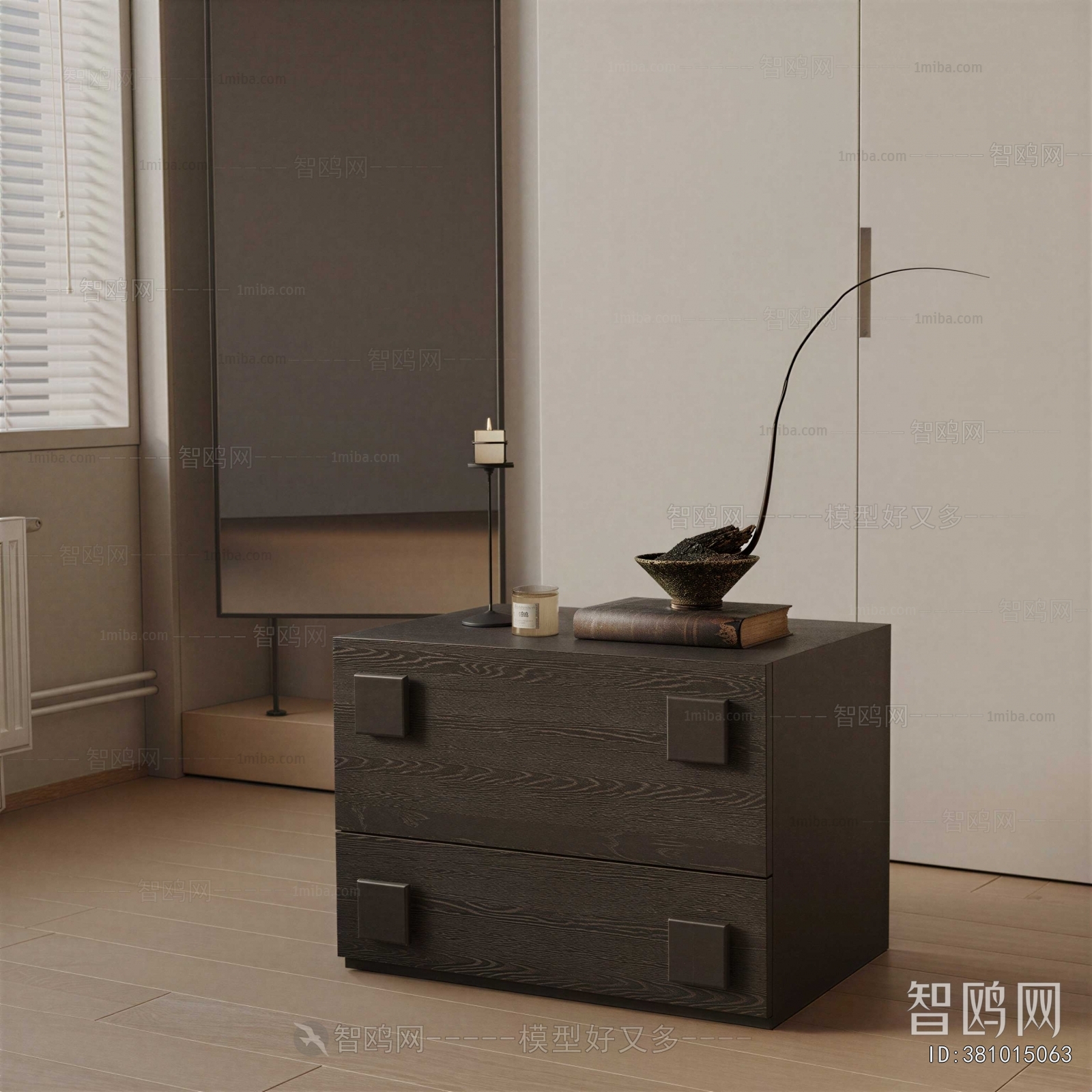 Modern Bedside Cupboard