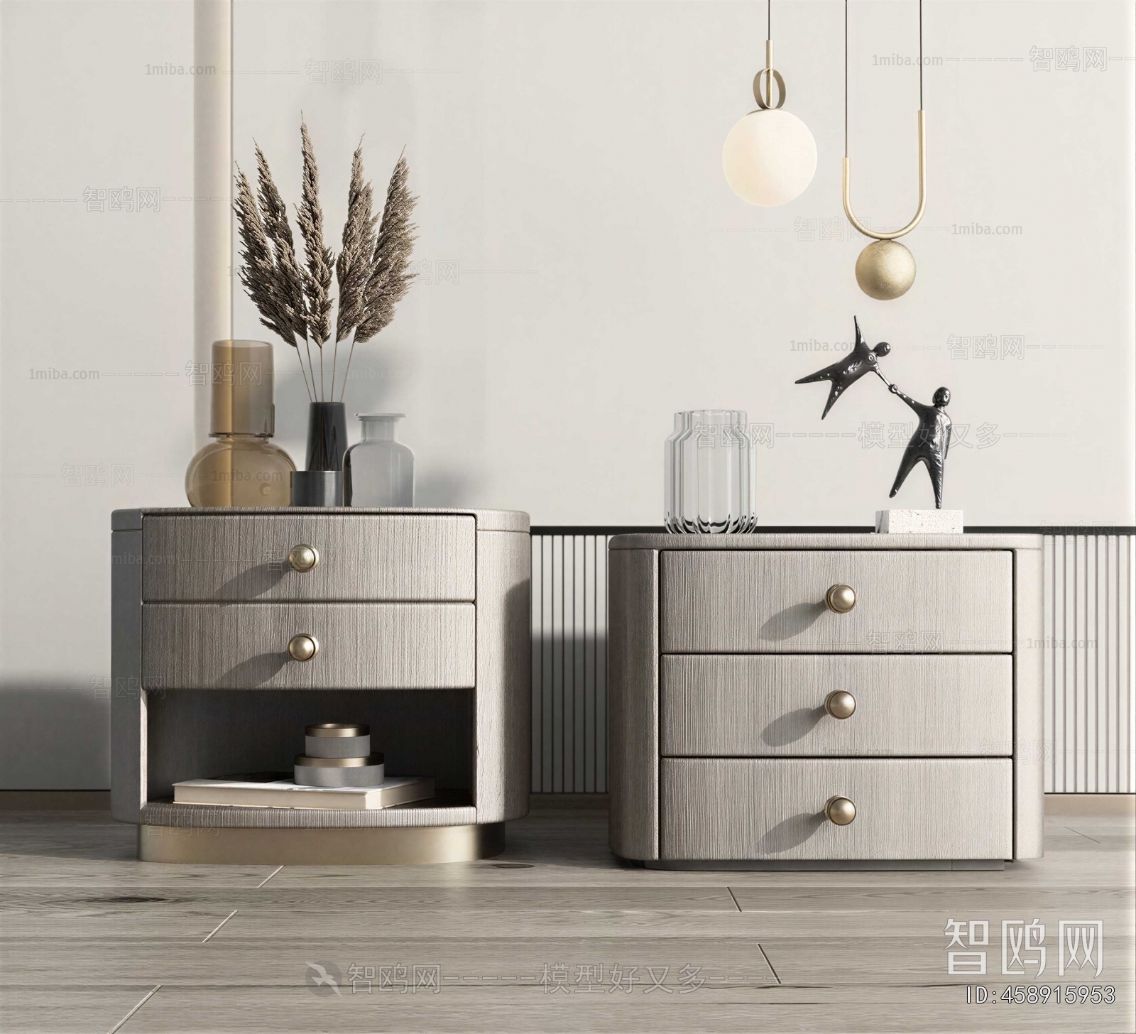 Modern Bedside Cupboard