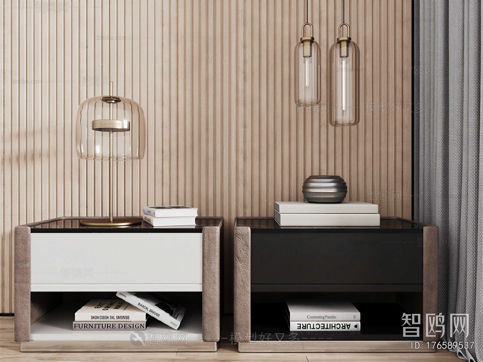 Modern Bedside Cupboard