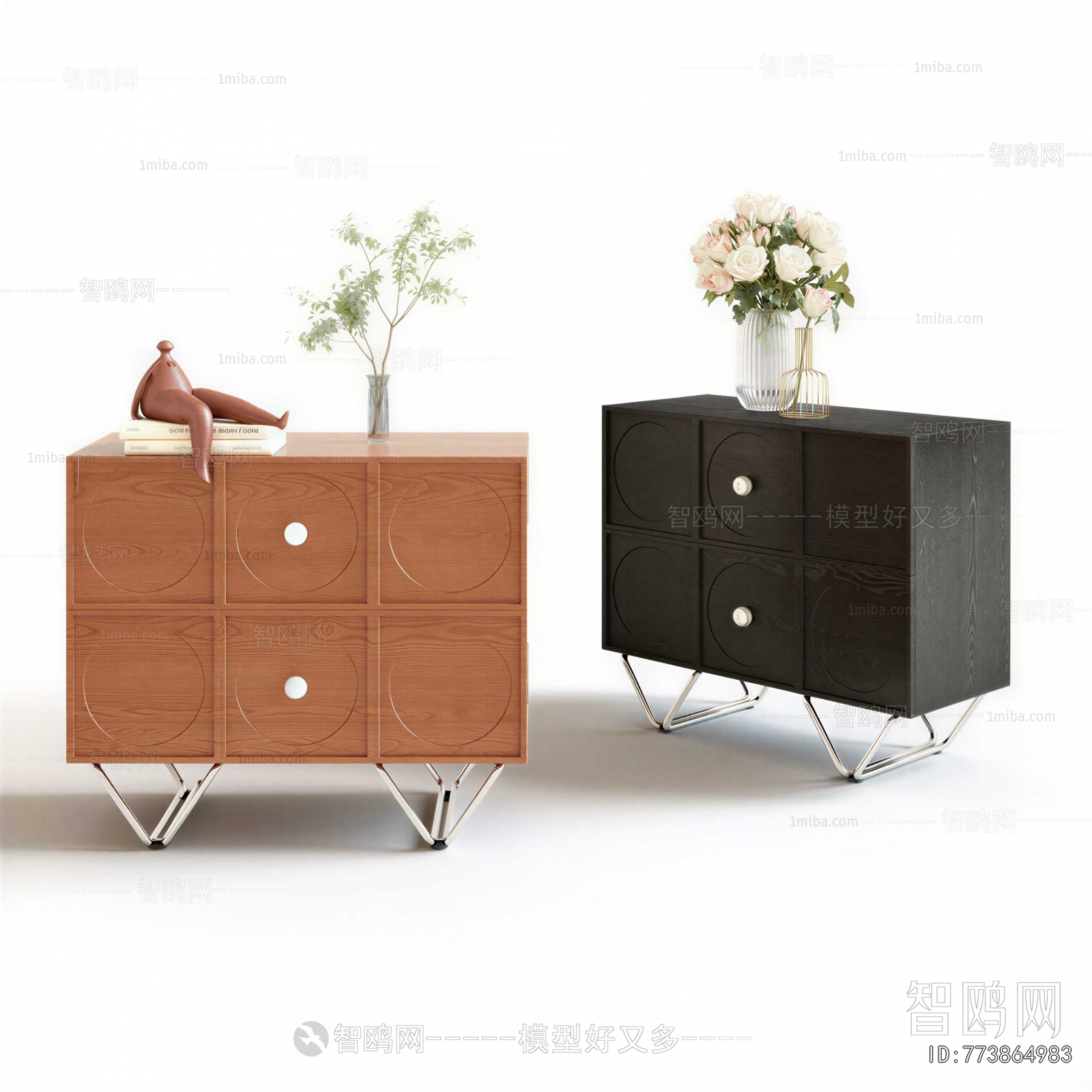 Modern Bedside Cupboard