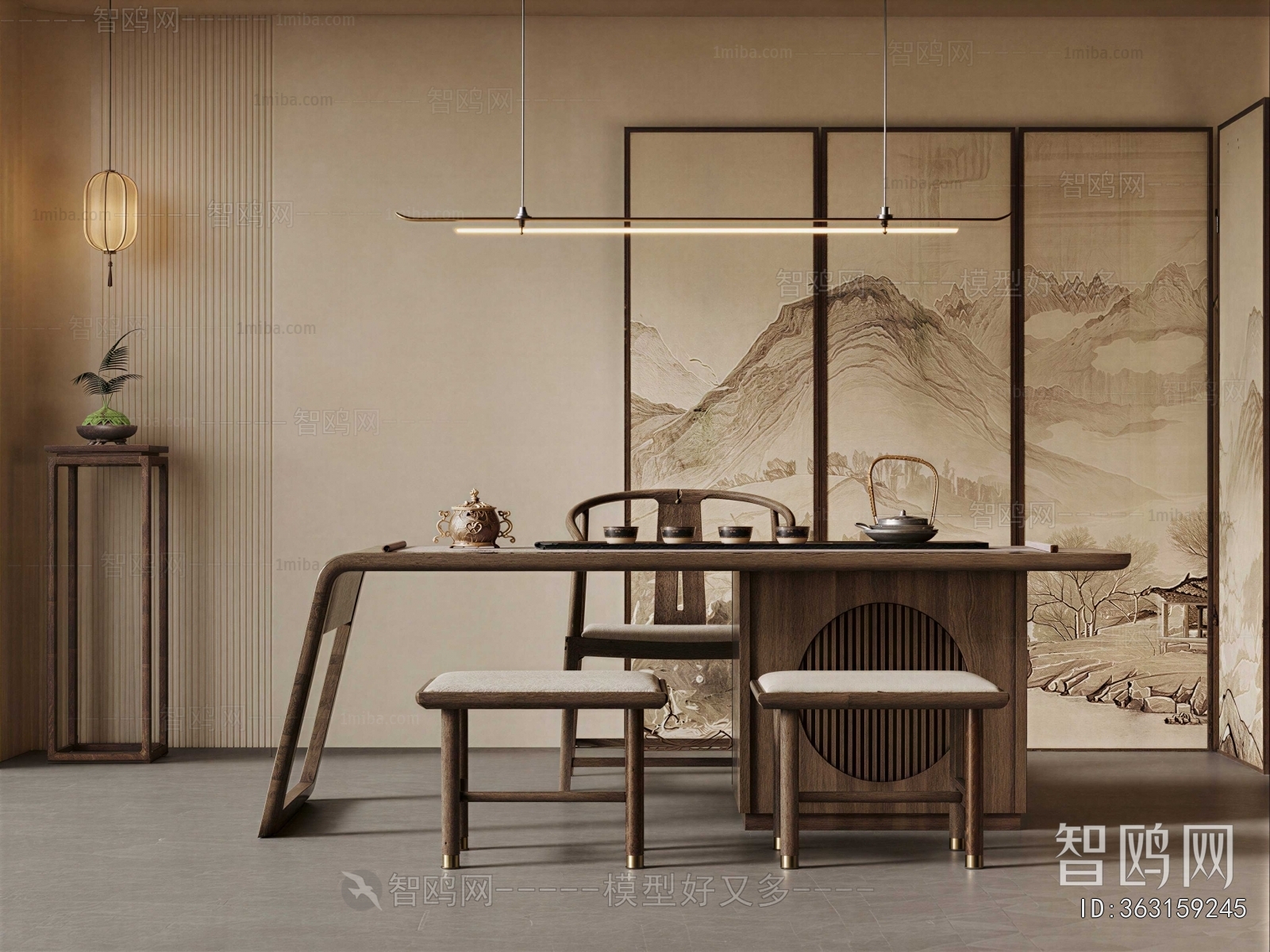 New Chinese Style Tea House