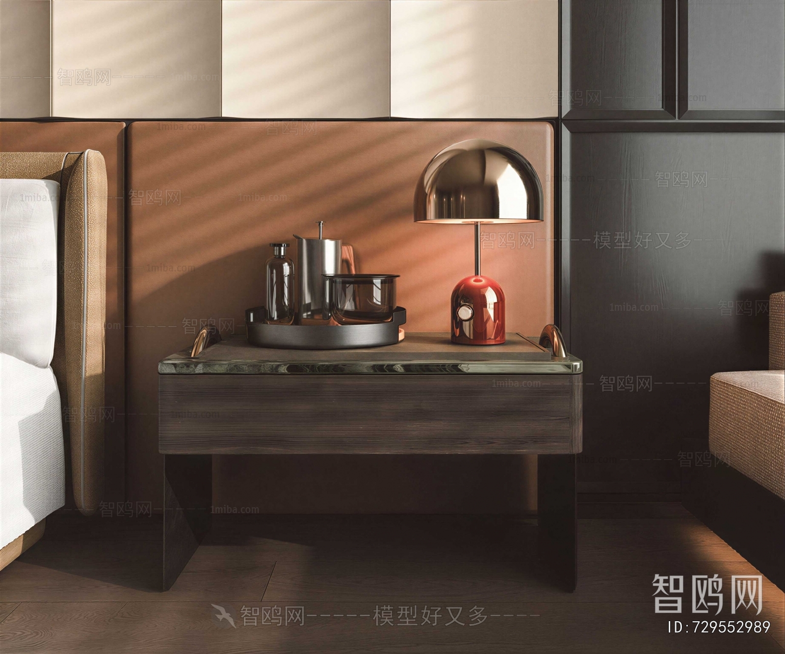 Modern Bedside Cupboard