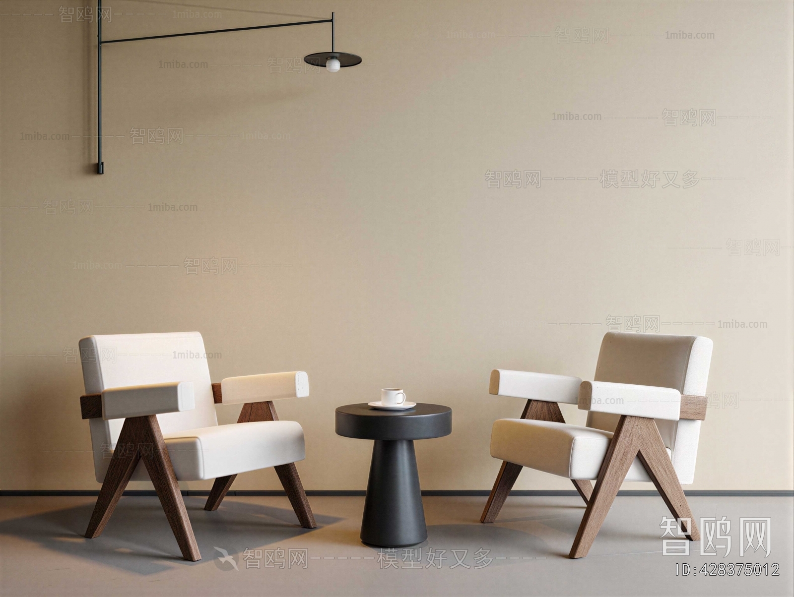 New Chinese Style Lounge Chair