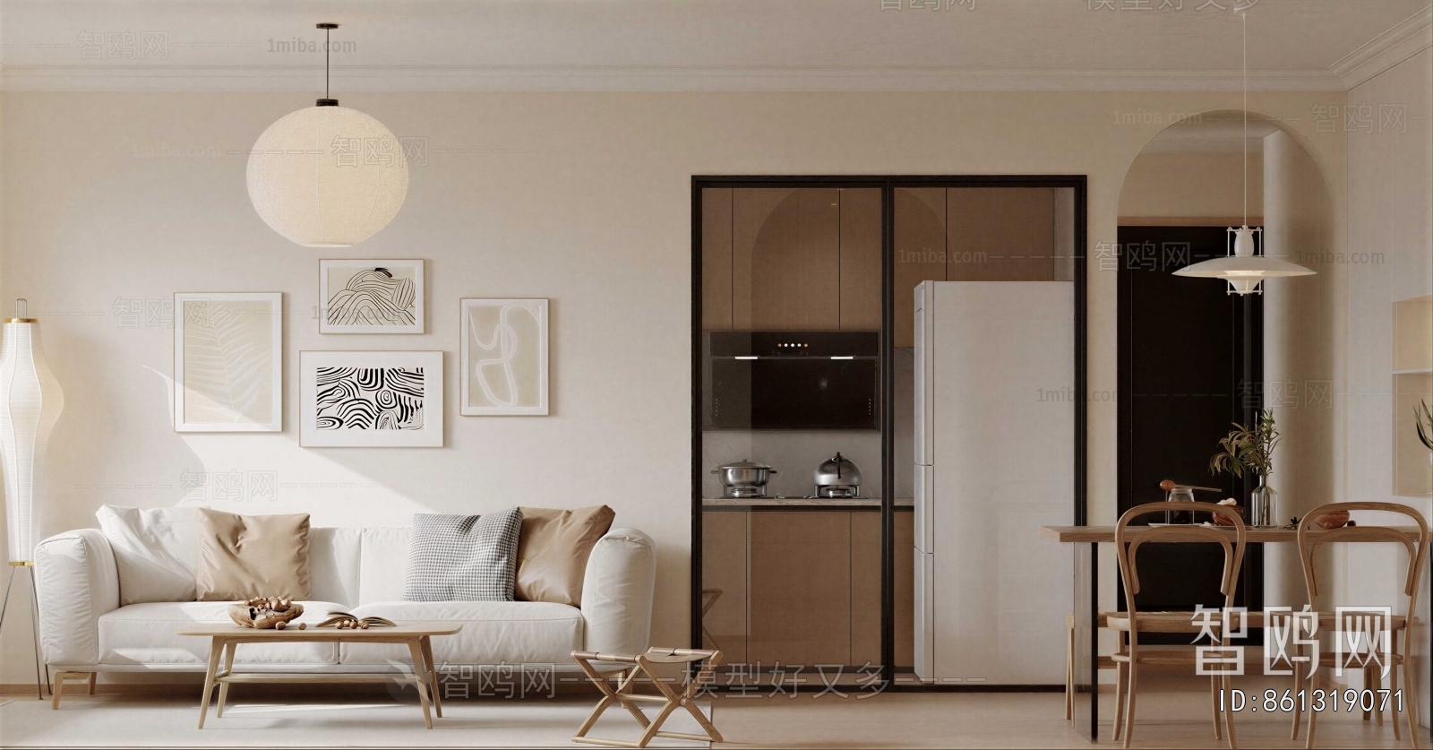 Nordic Style A Living Room