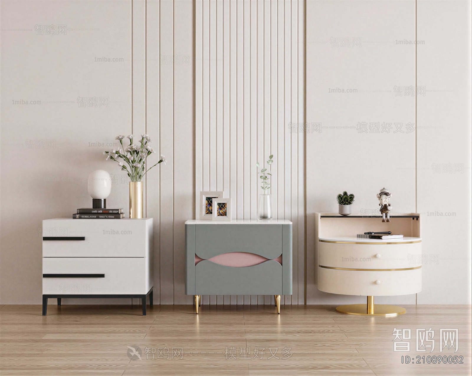 Modern Bedside Cupboard