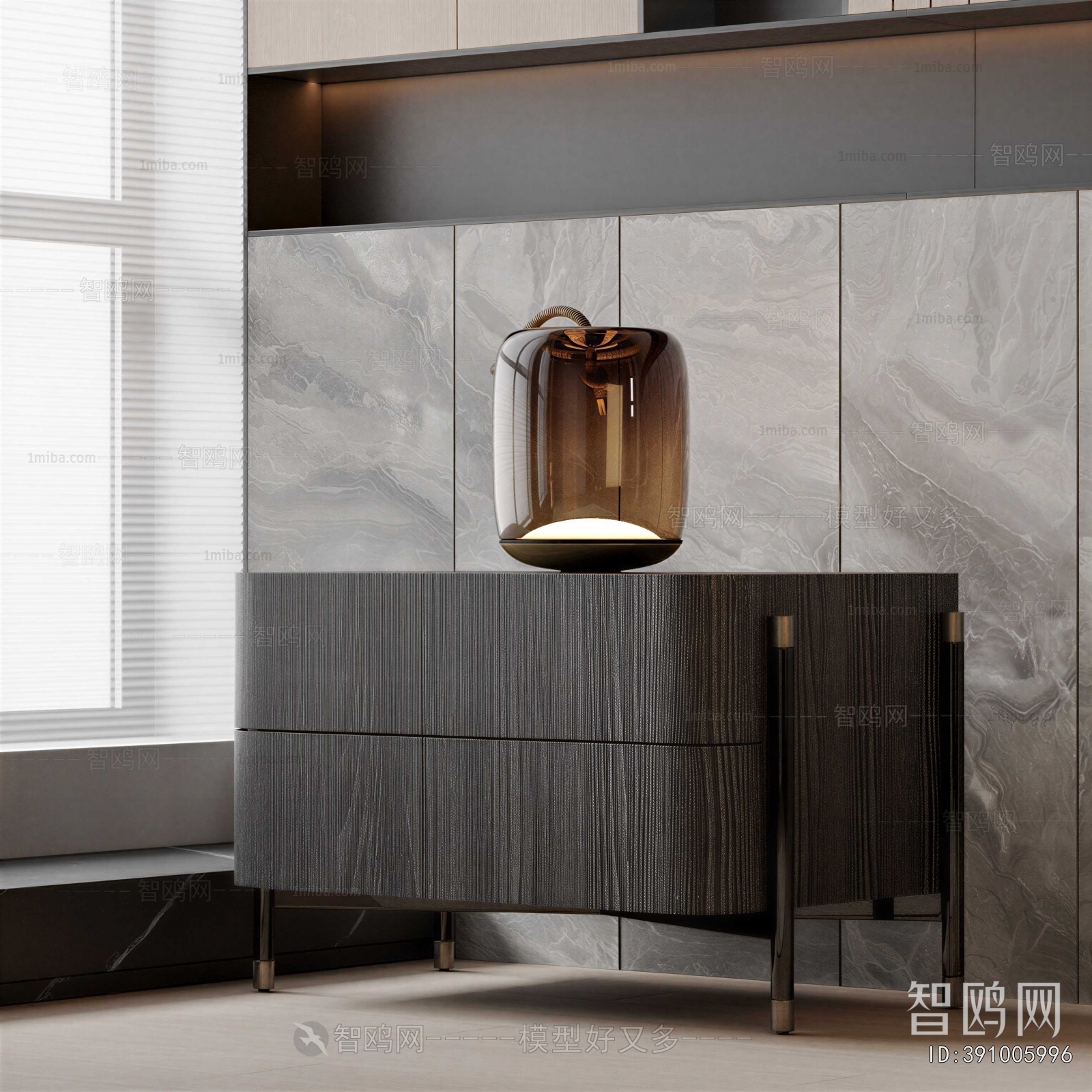 Modern Bedside Cupboard