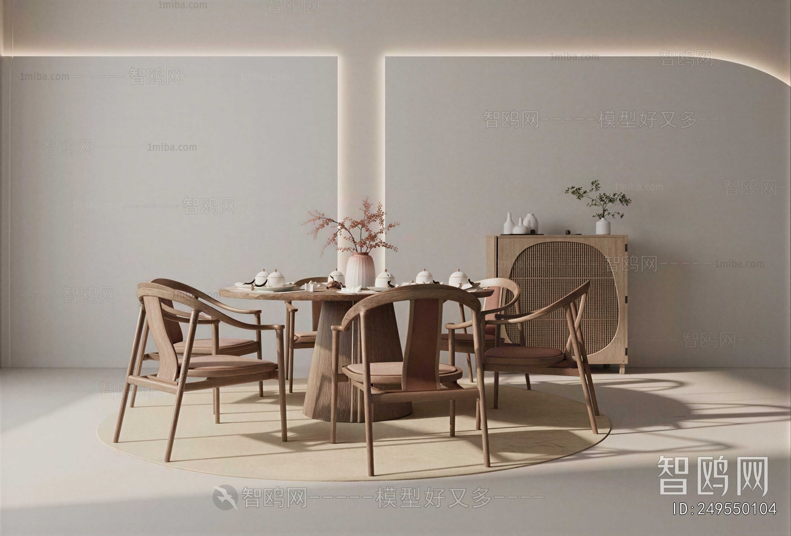 New Chinese Style Dining Table And Chairs