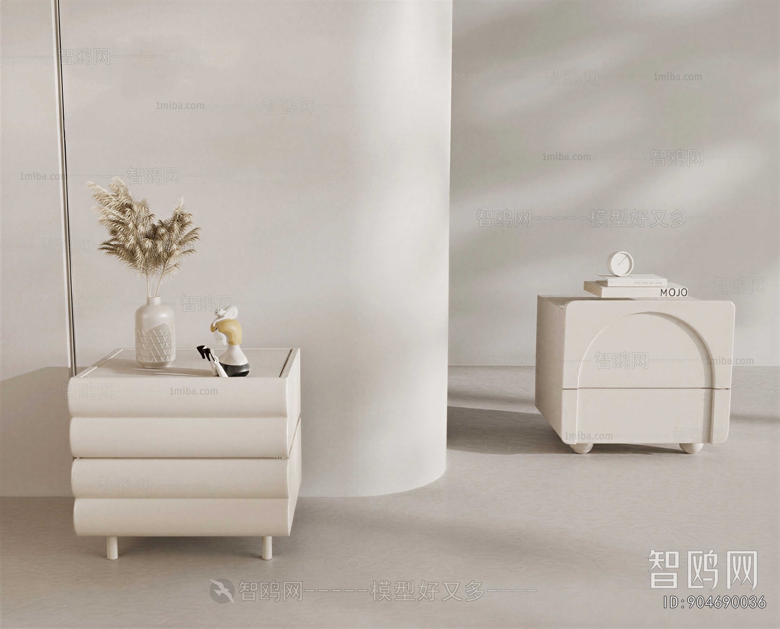 Modern Bedside Cupboard