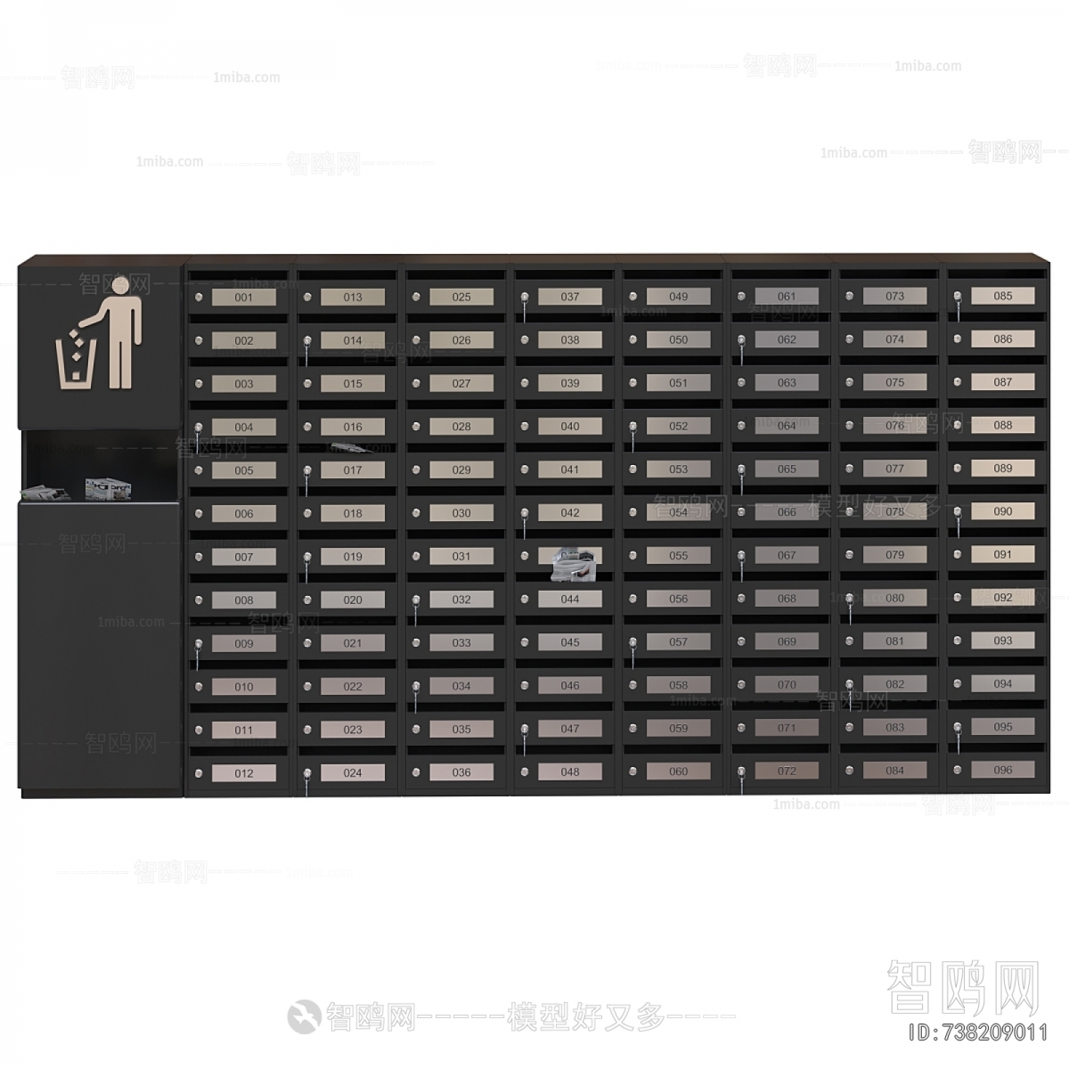 Modern Public Cabinet/lock Cabinet