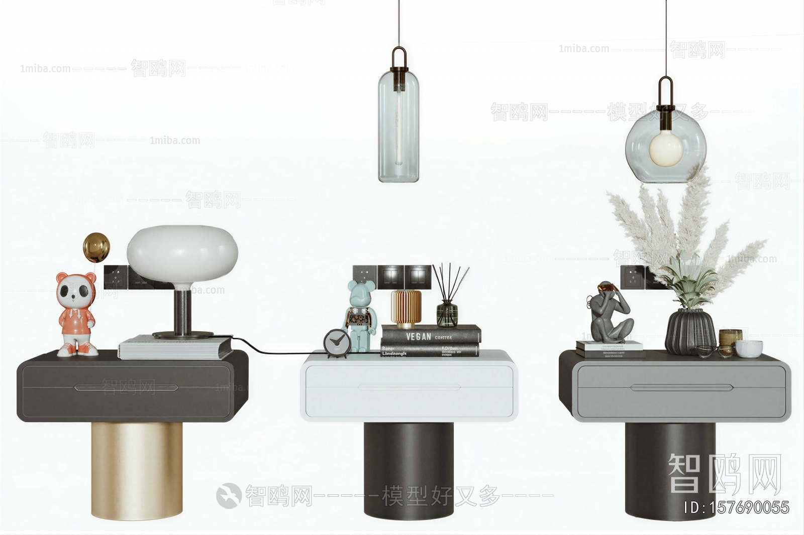 Modern Bedside Cupboard