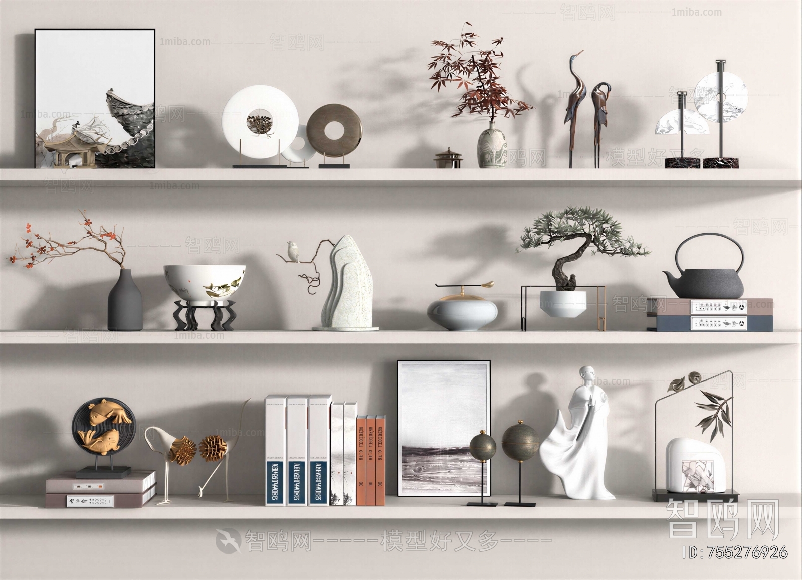 New Chinese Style Decorative Set