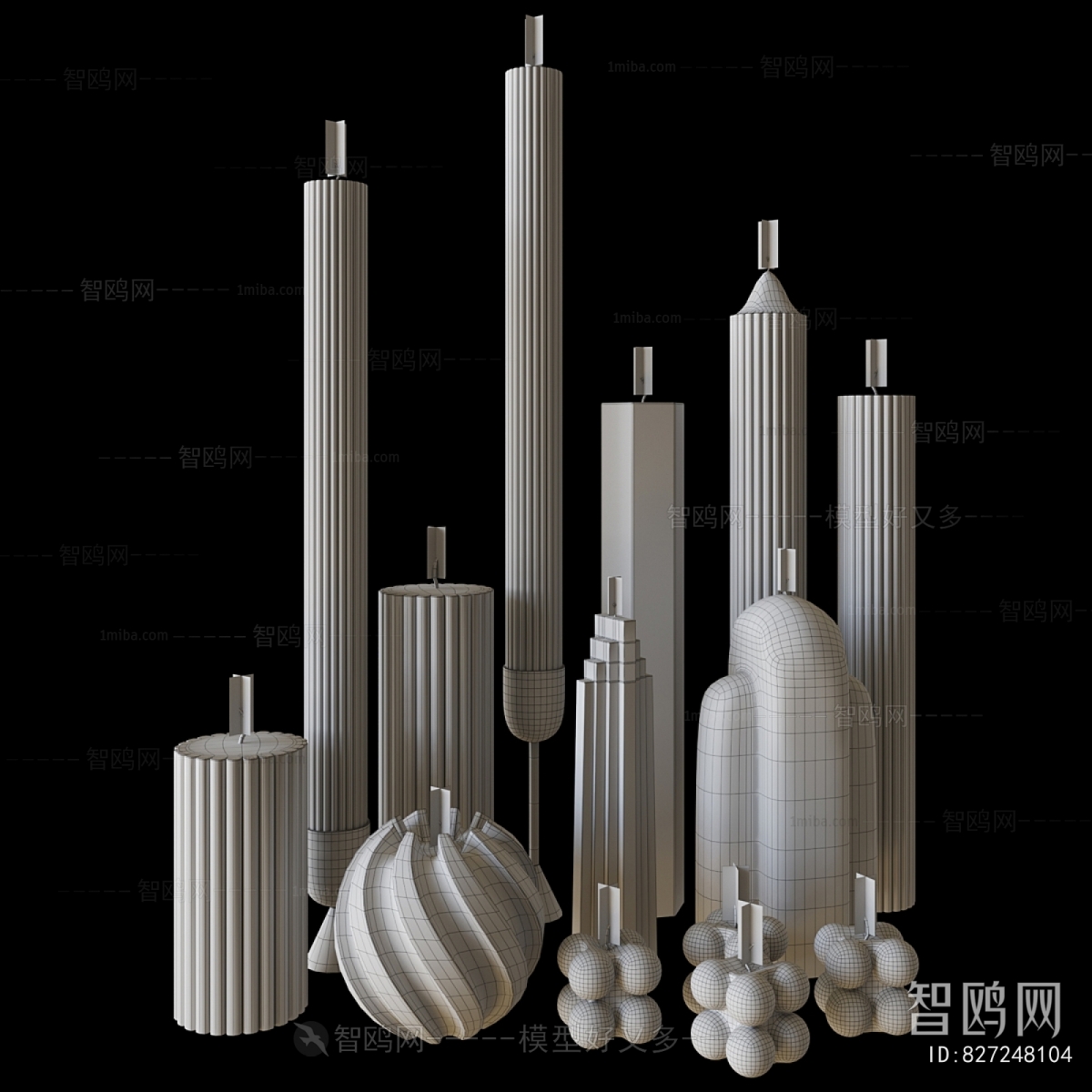 Modern Candles/Candlesticks