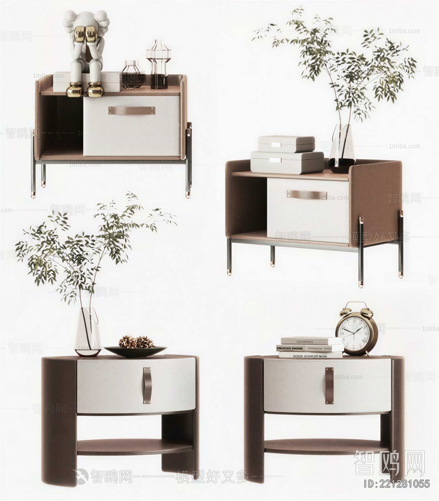 Modern Bedside Cupboard