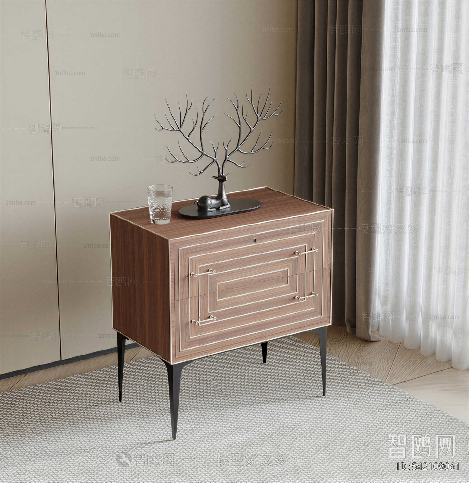 Modern Bedside Cupboard