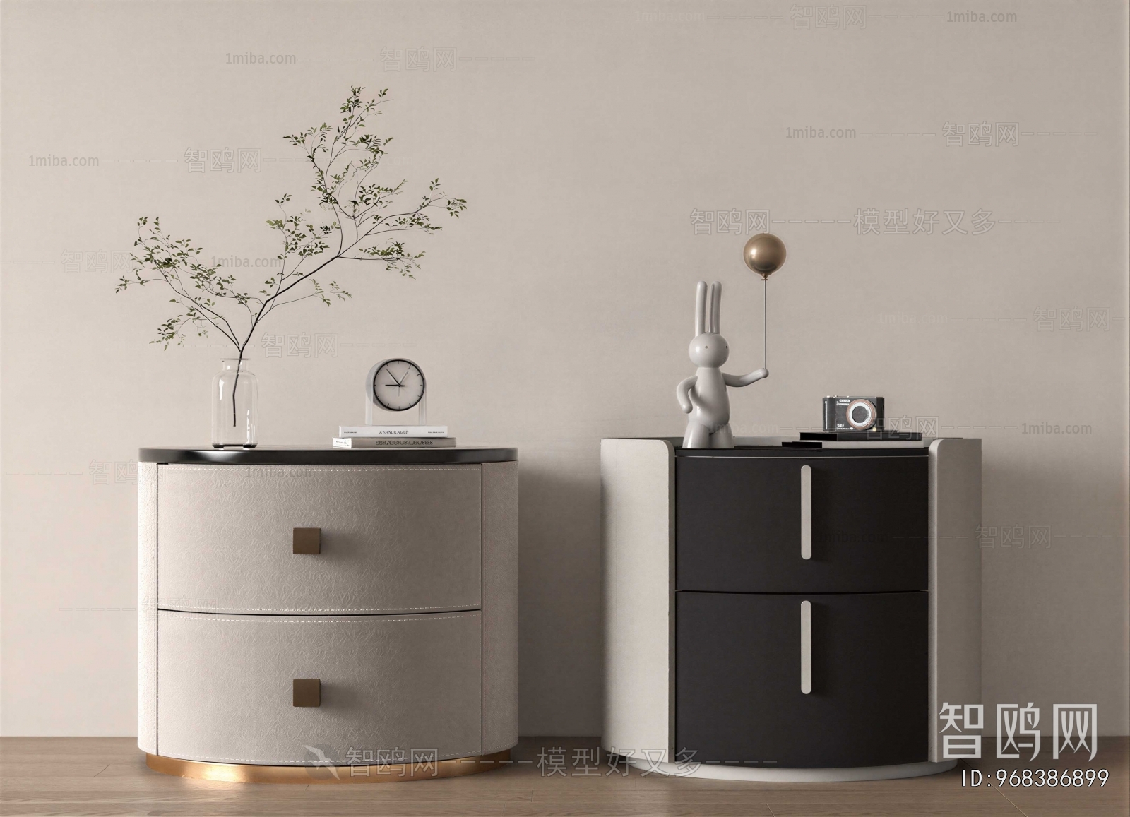 Modern Bedside Cupboard