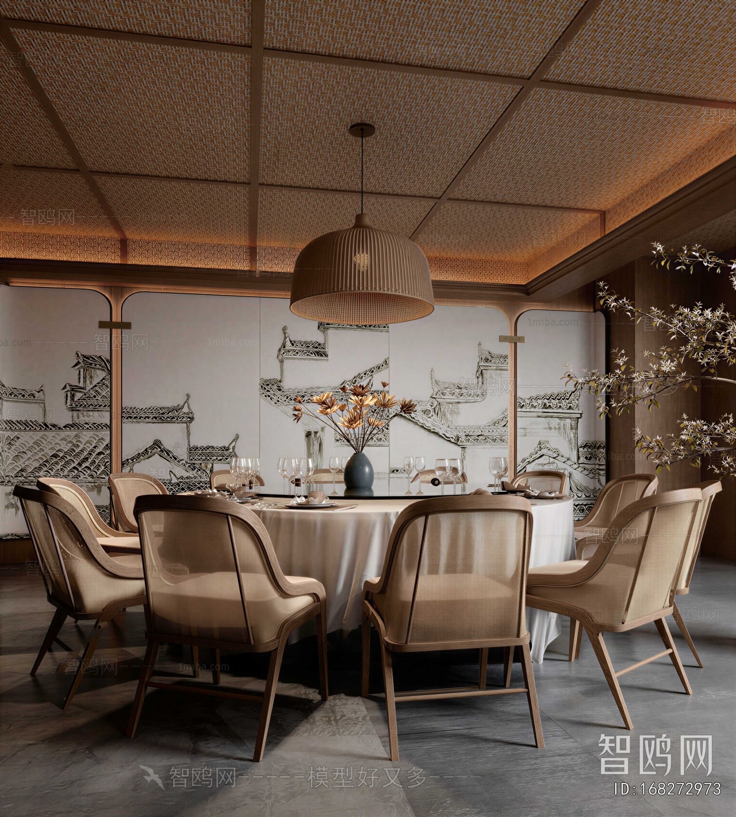 New Chinese Style Restaurant Box