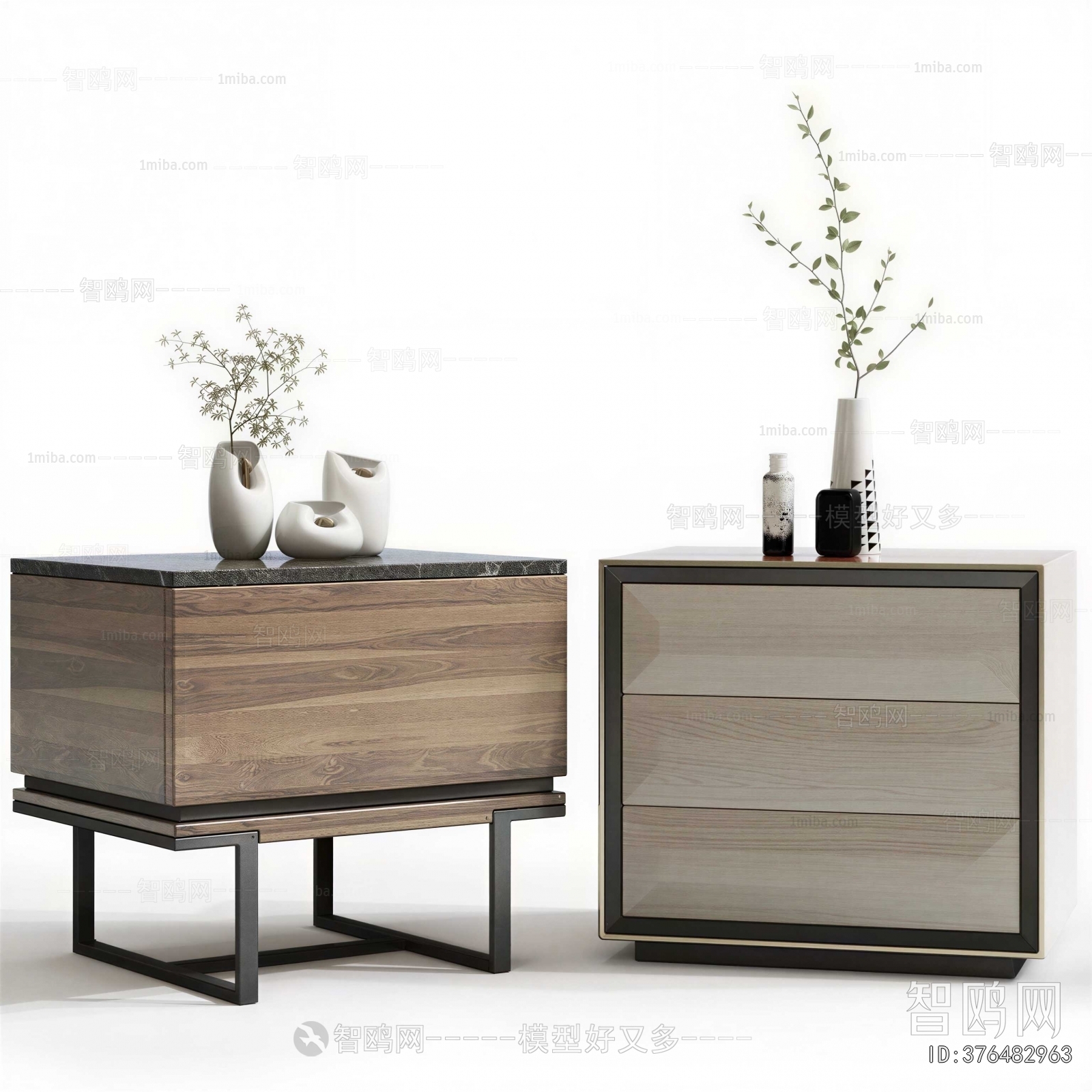 Modern Bedside Cupboard