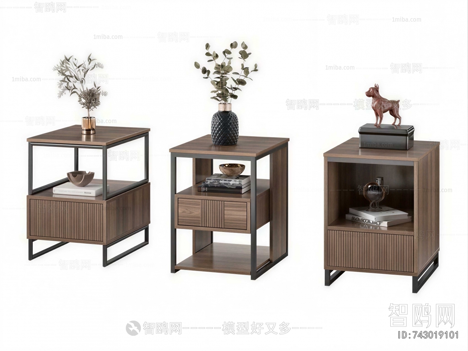 Modern Bedside Cupboard