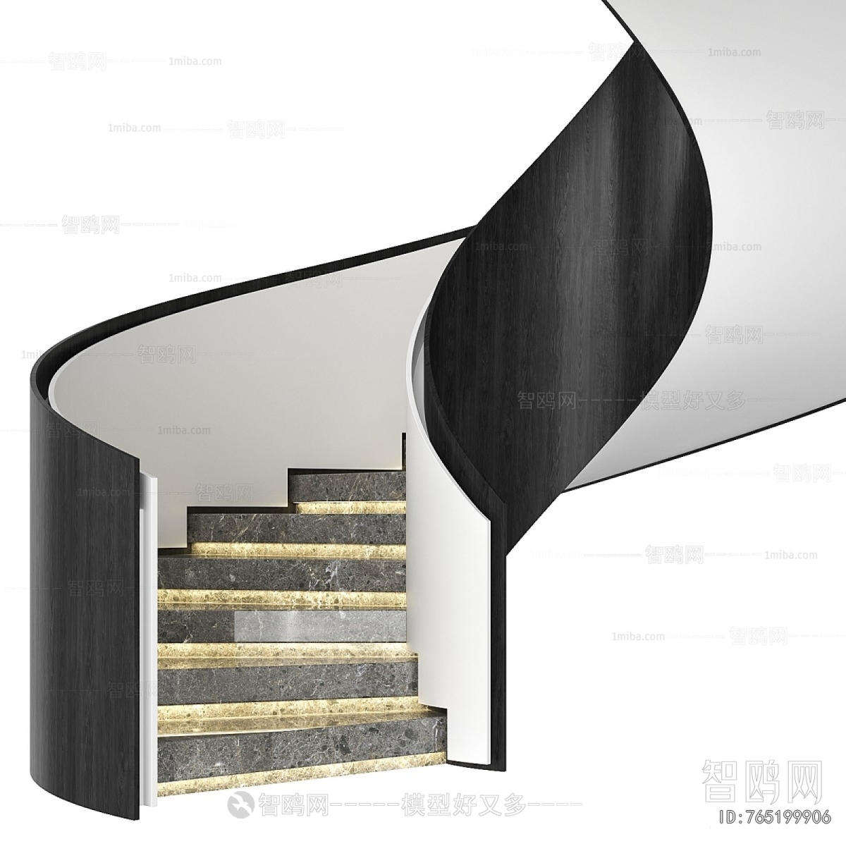 Modern Rotating Staircase
