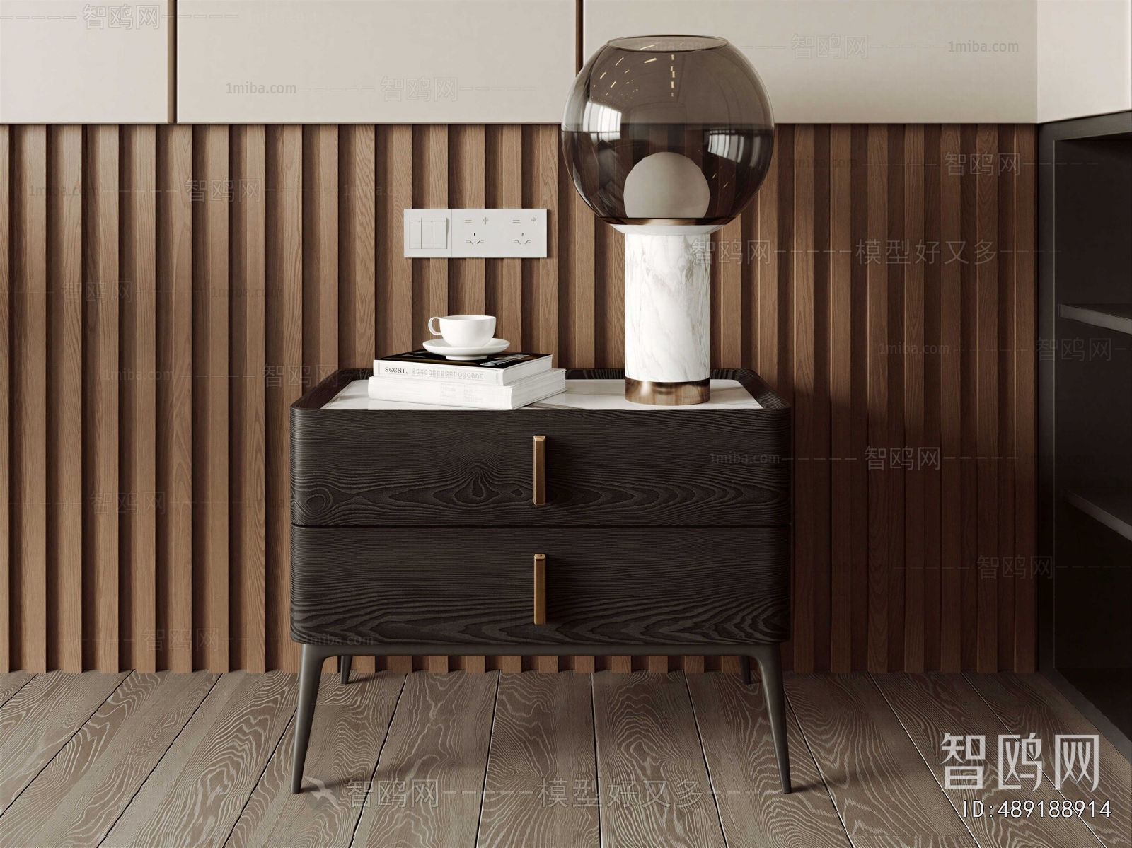 Modern Bedside Cupboard