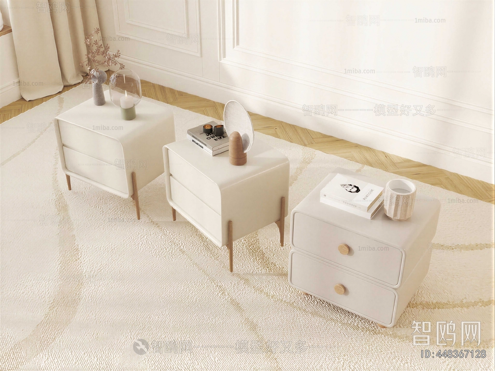 Modern Bedside Cupboard