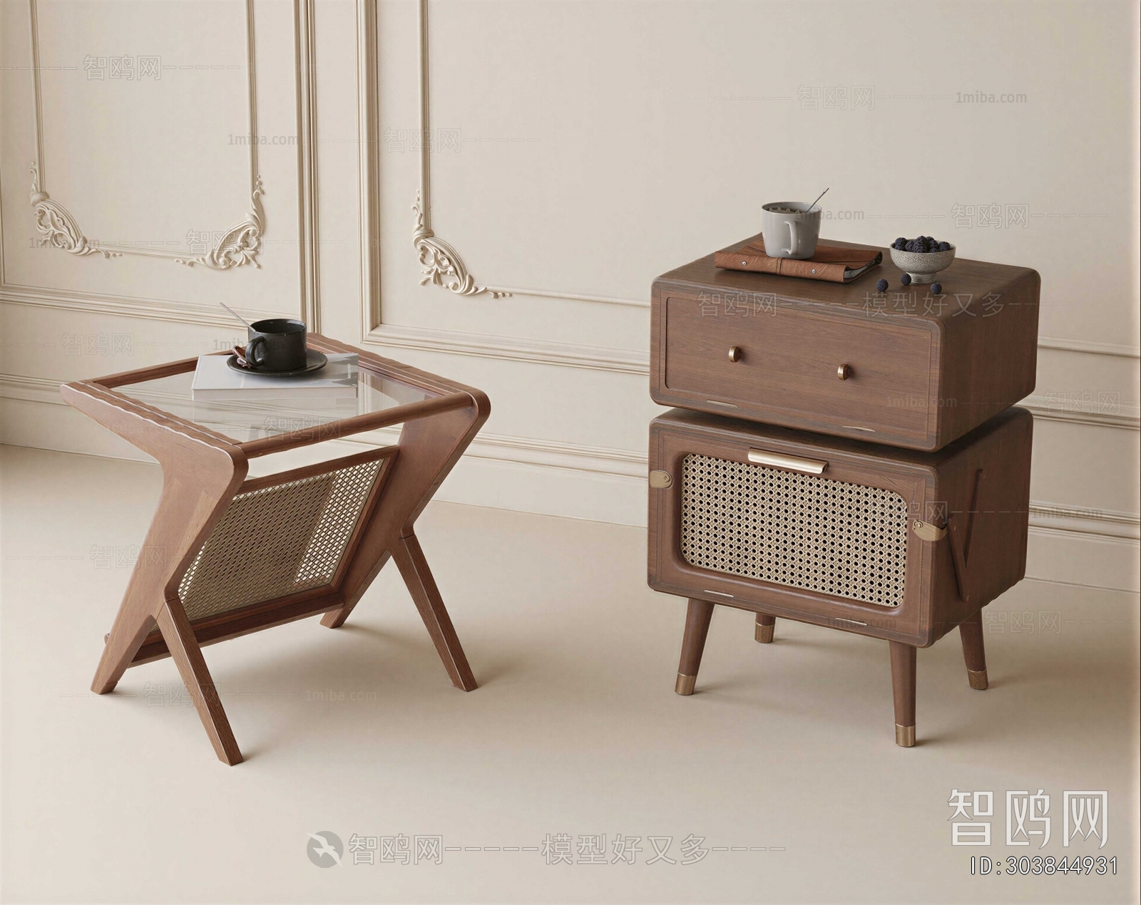 Modern Bedside Cupboard