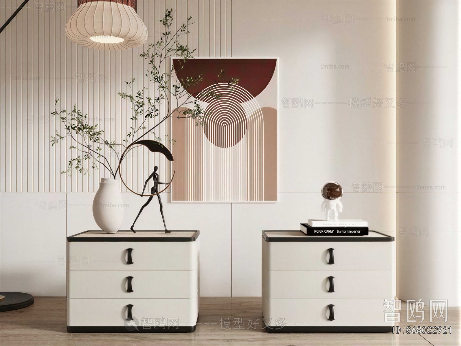 Modern Bedside Cupboard