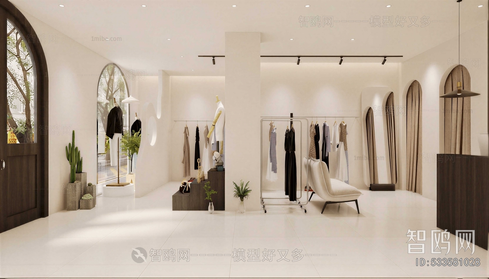 Modern Clothing Store