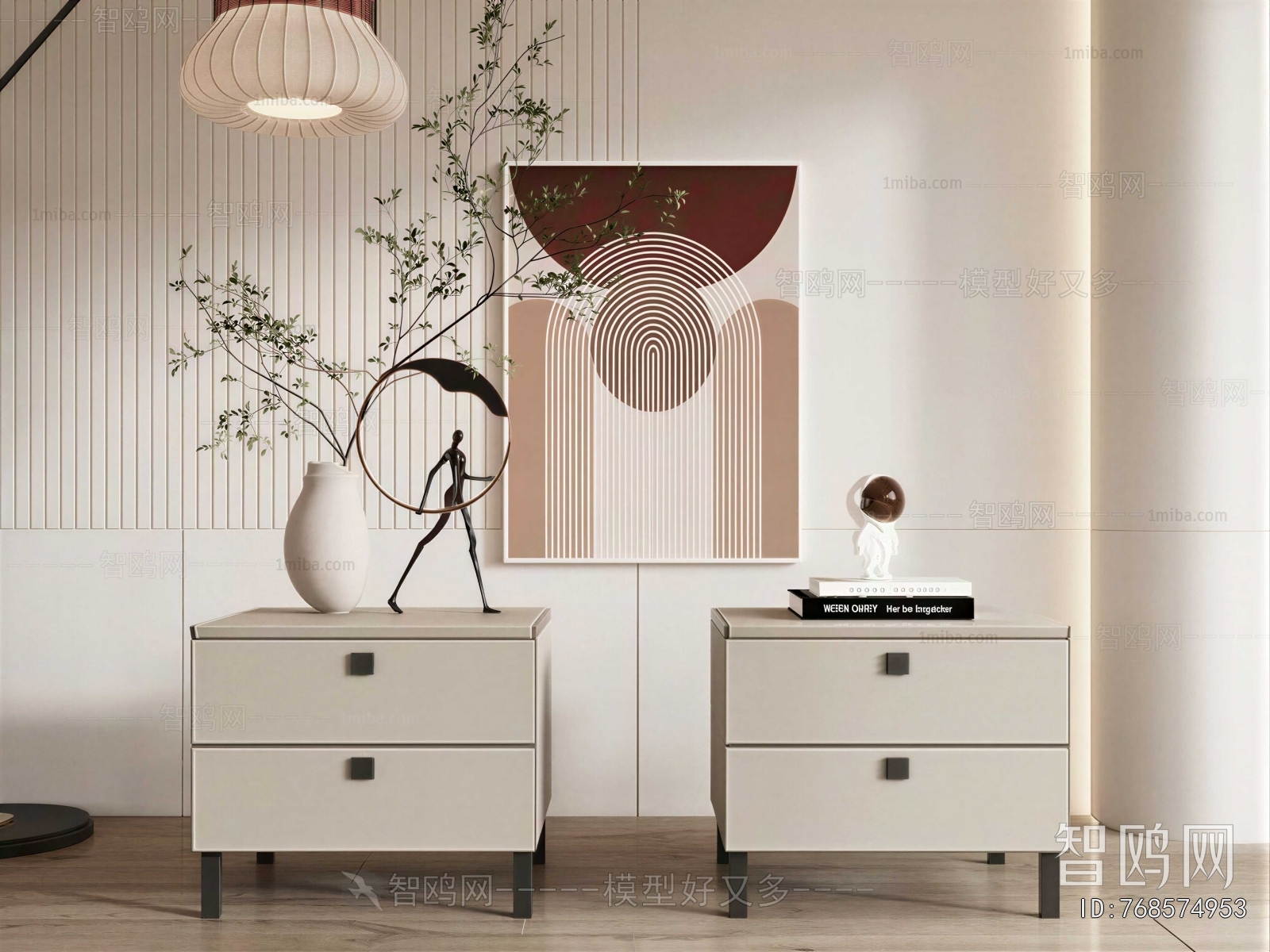 Modern Bedside Cupboard