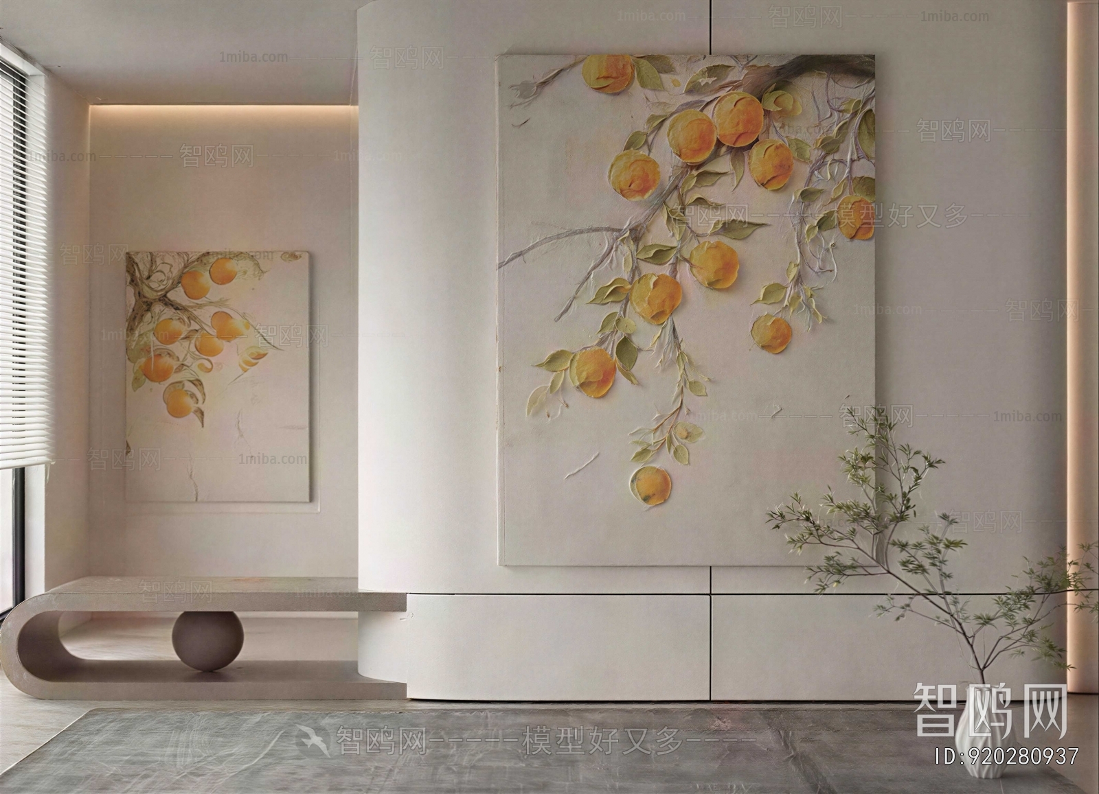 Wabi-sabi Style Painting