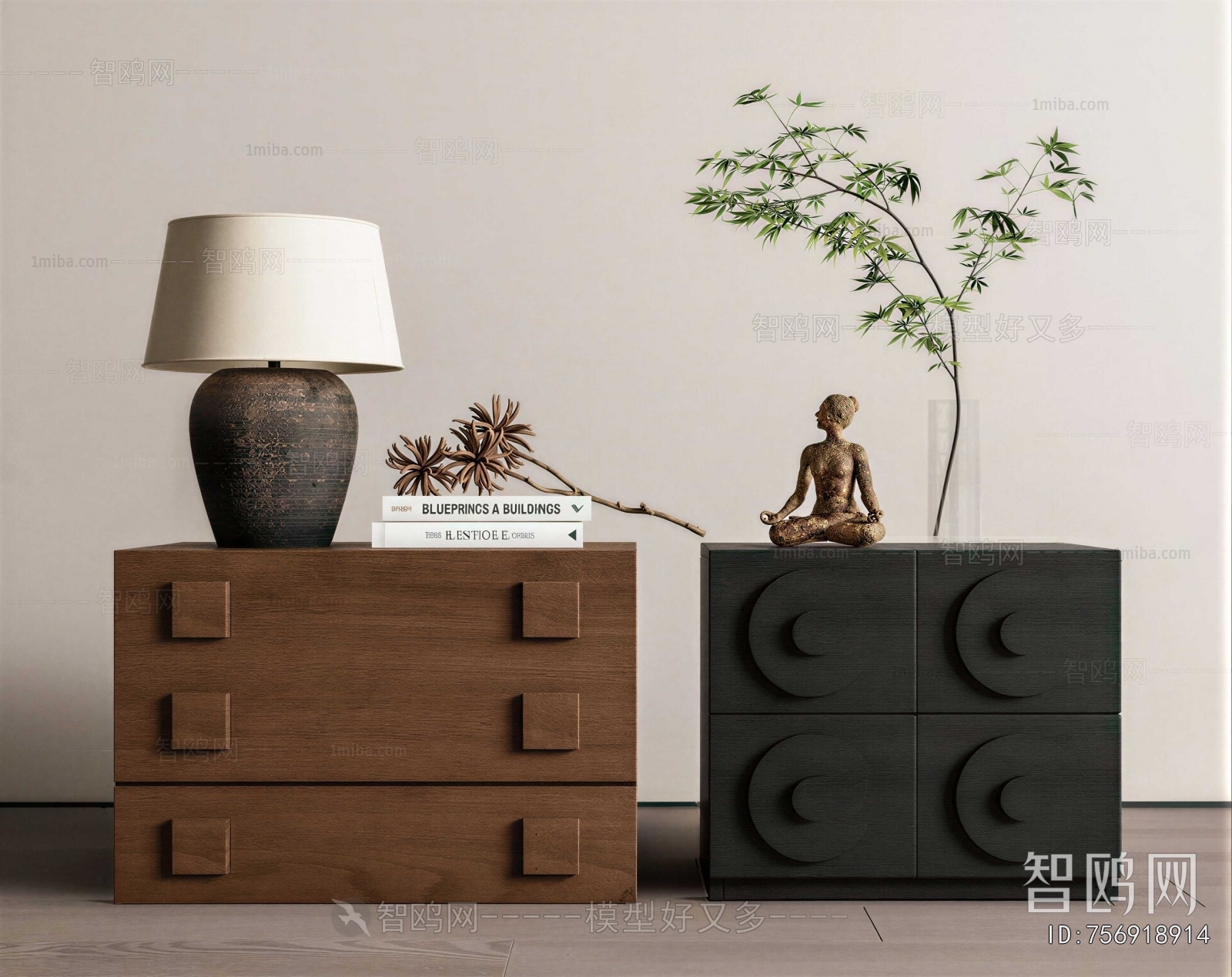 Modern Bedside Cupboard