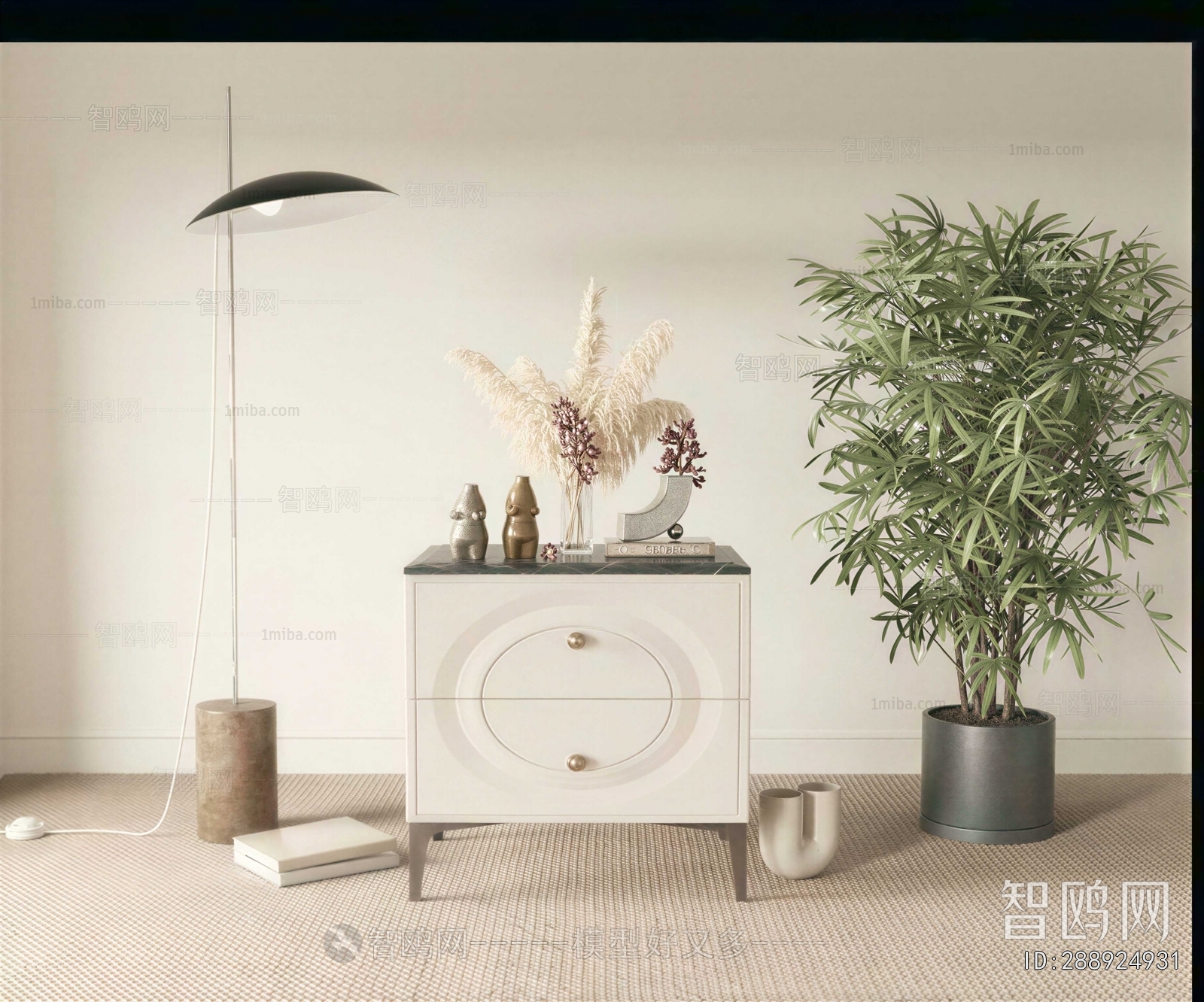 Modern Bedside Cupboard