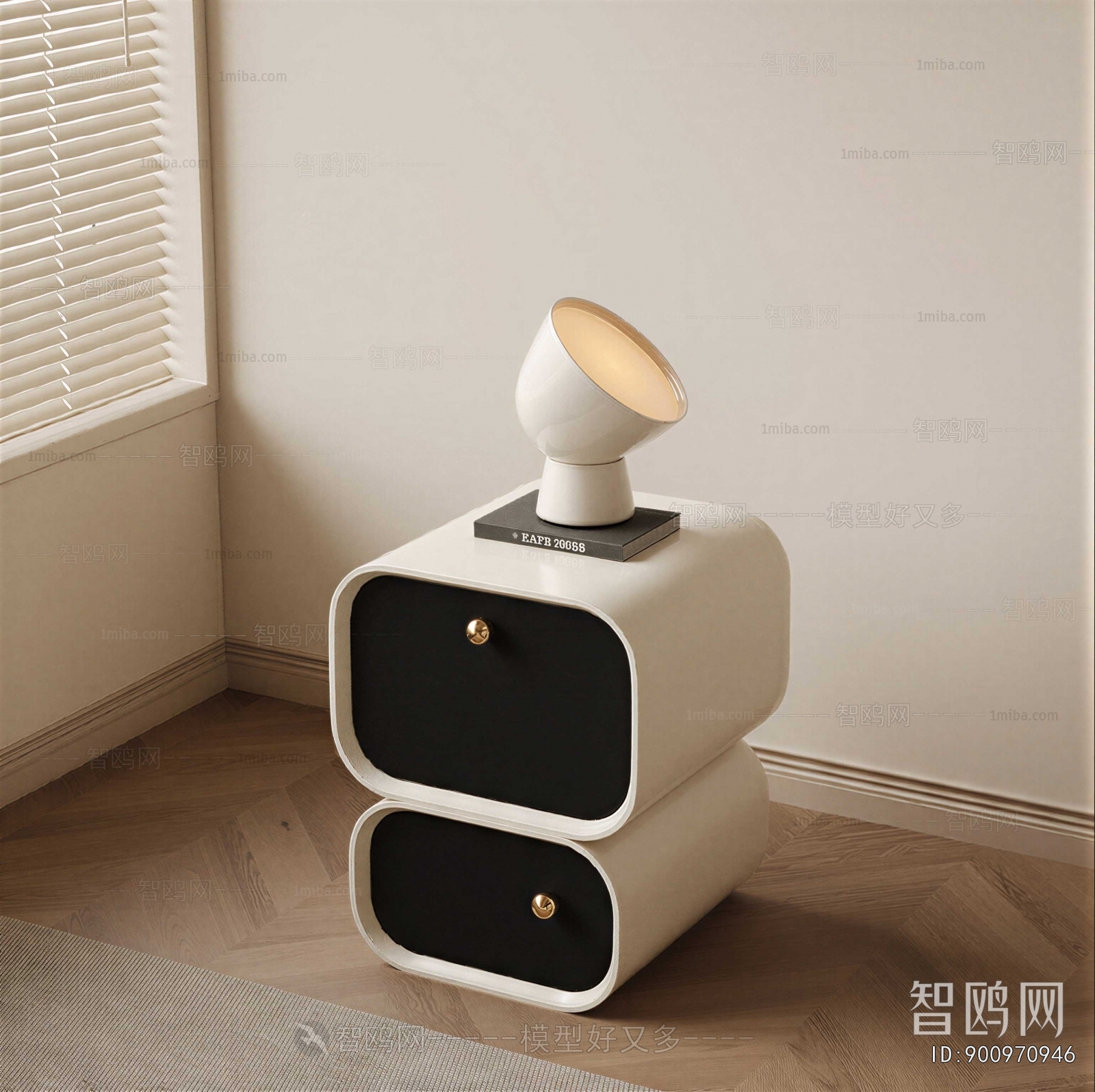 Modern Bedside Cupboard