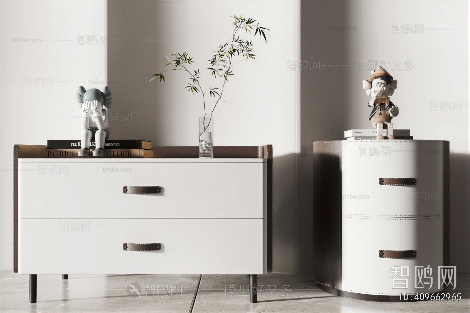 Modern Bedside Cupboard