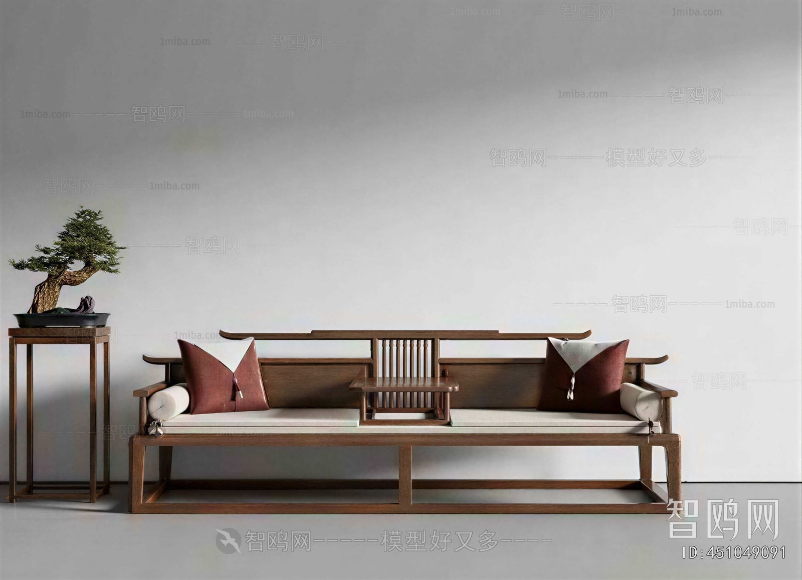 New Chinese Style A Sofa For Two