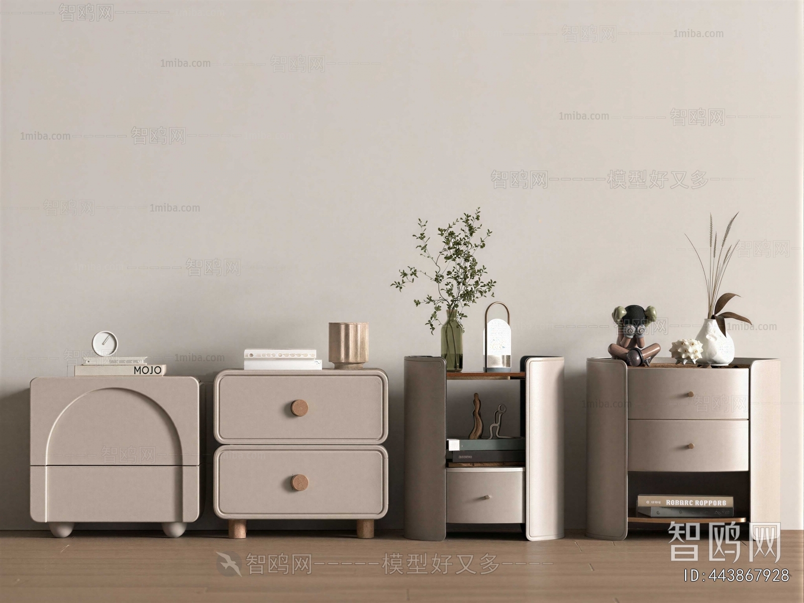 Modern Bedside Cupboard