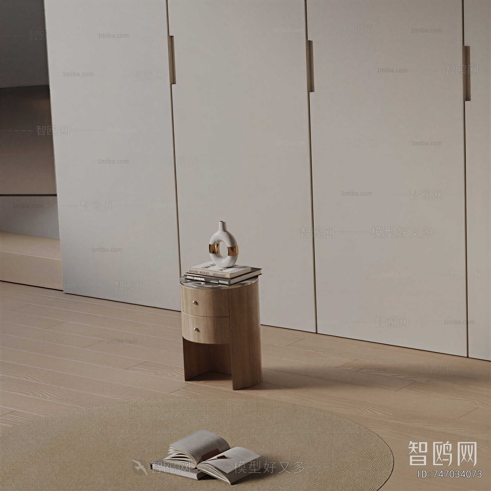 Modern Bedside Cupboard