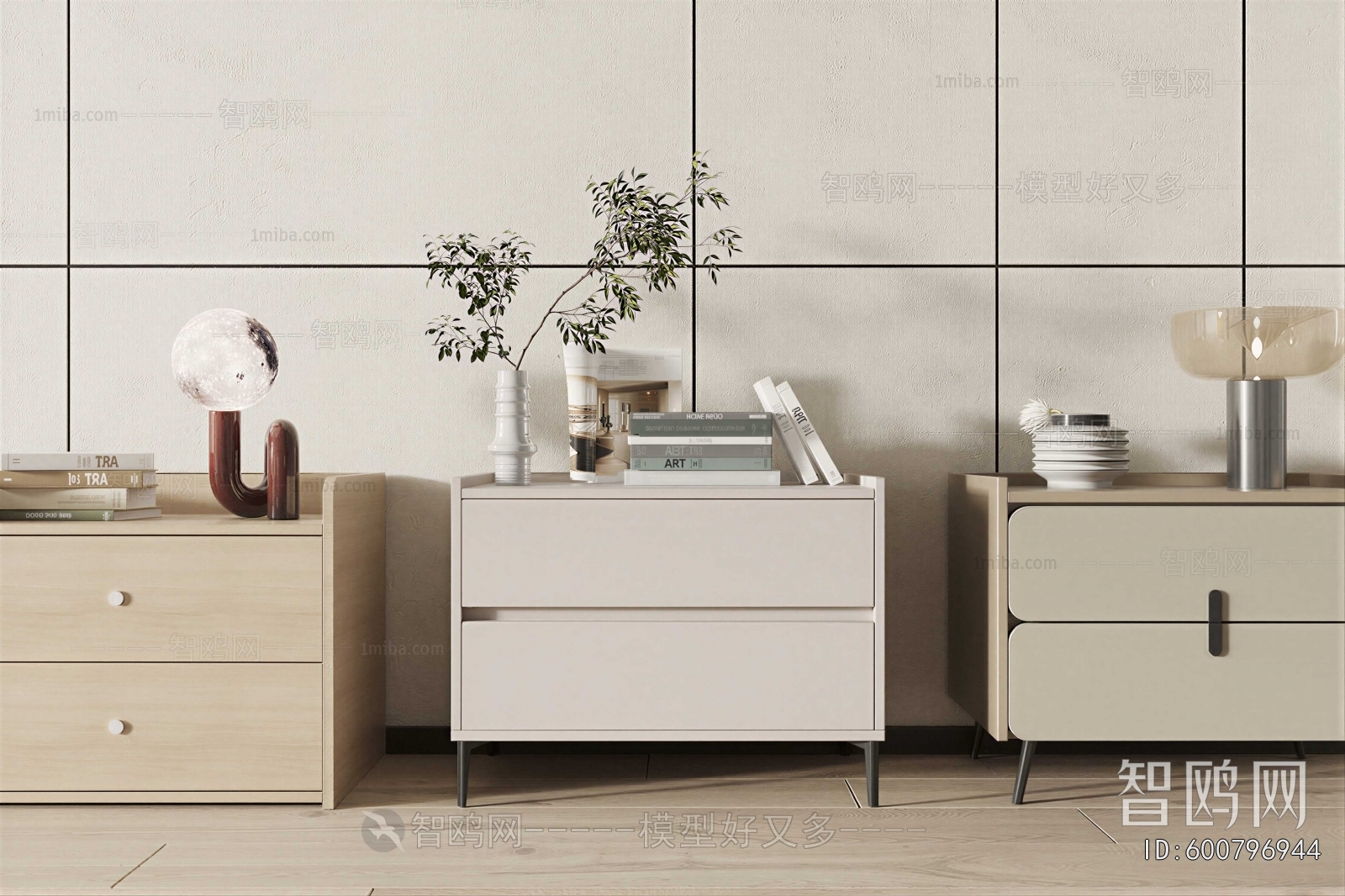 Modern Bedside Cupboard